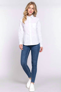 Moa Collection - Button Down Poplin Shirt
