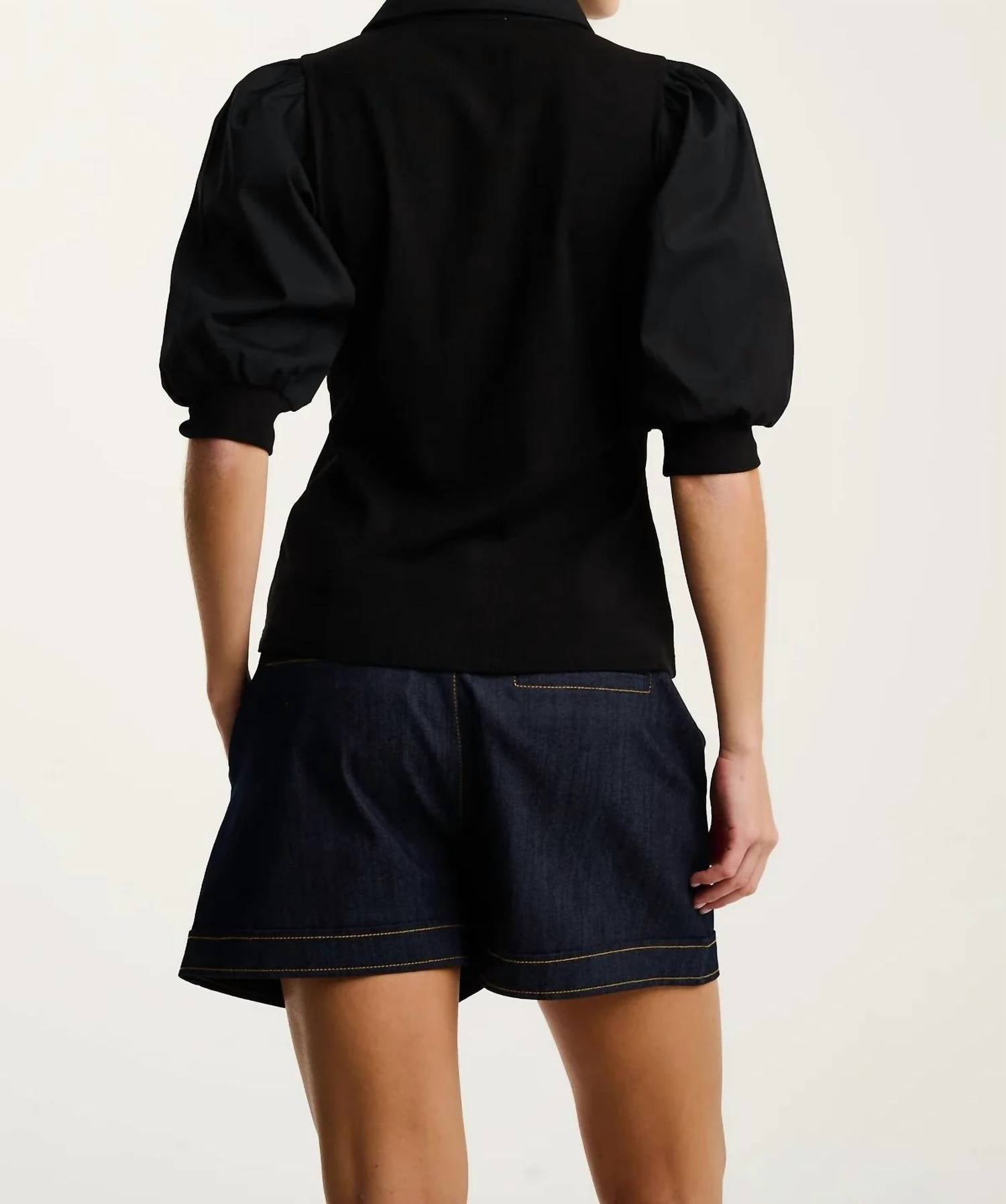 Lisa Todd - Pure Rib Collet Top