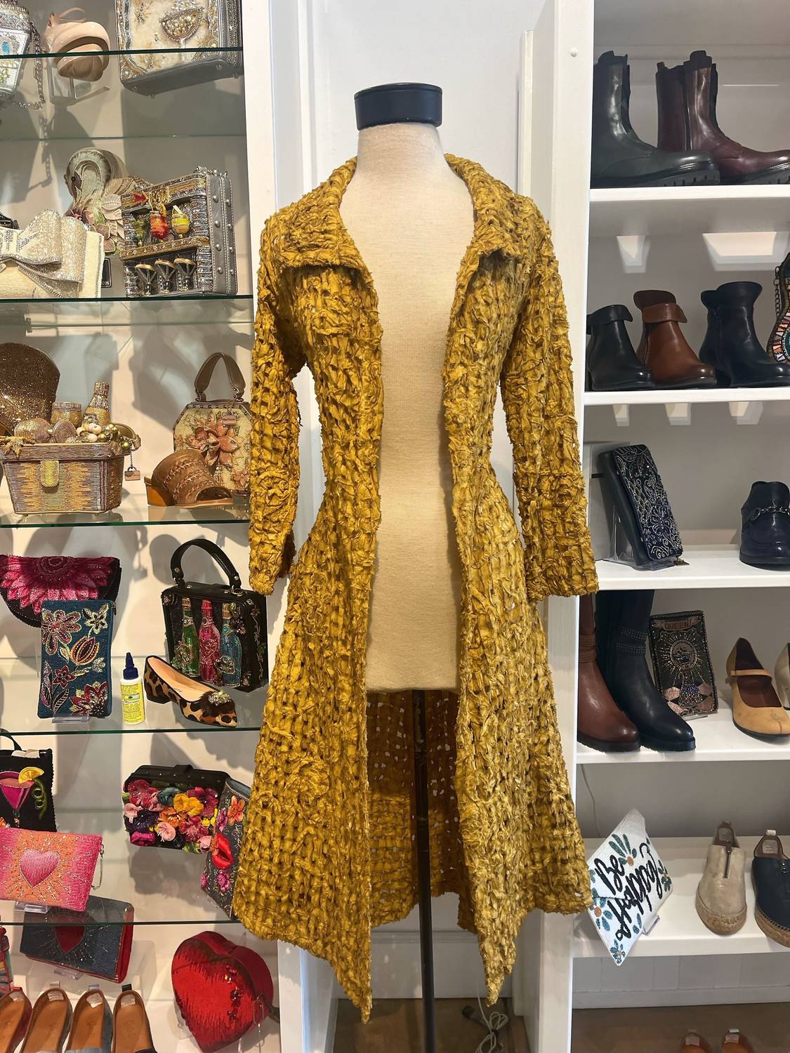 Kiyo - WING LATTICE COAT