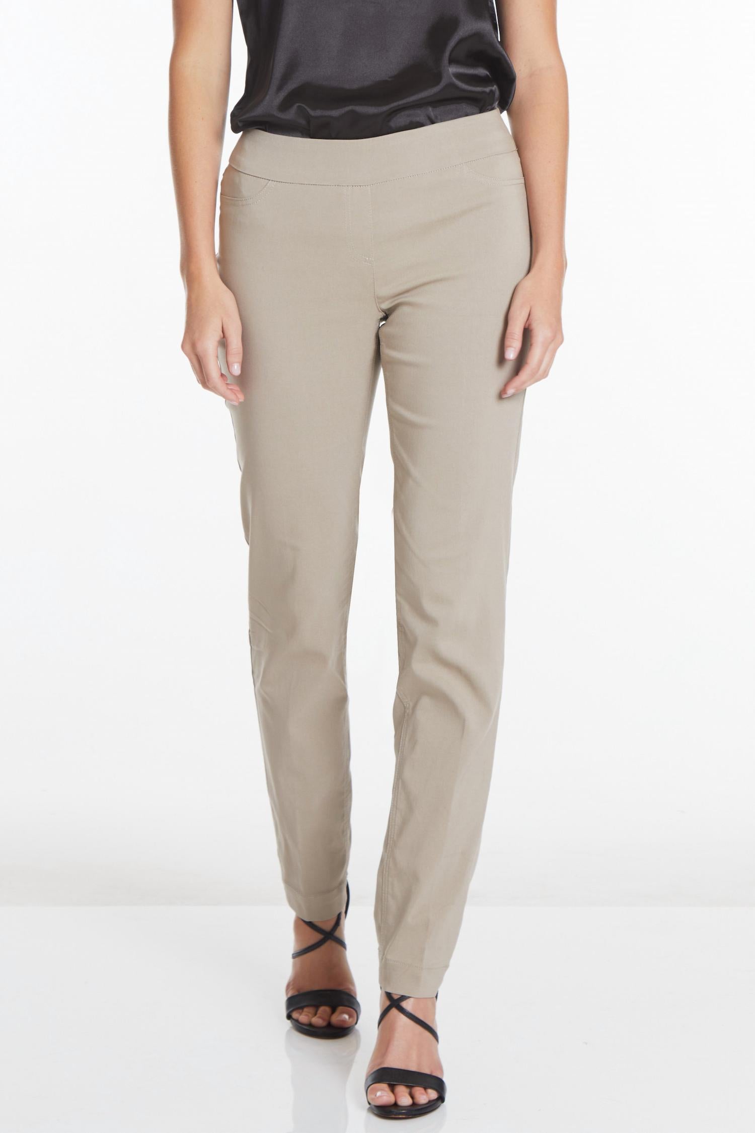 Slimsation By Multiples - Pull-on Narrow Leg Pants