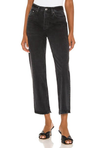 Agolde - Lana Crop Mid Rise Vintage Straight Jeans
