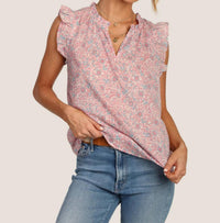 Dylan - Milly V-neck Top
