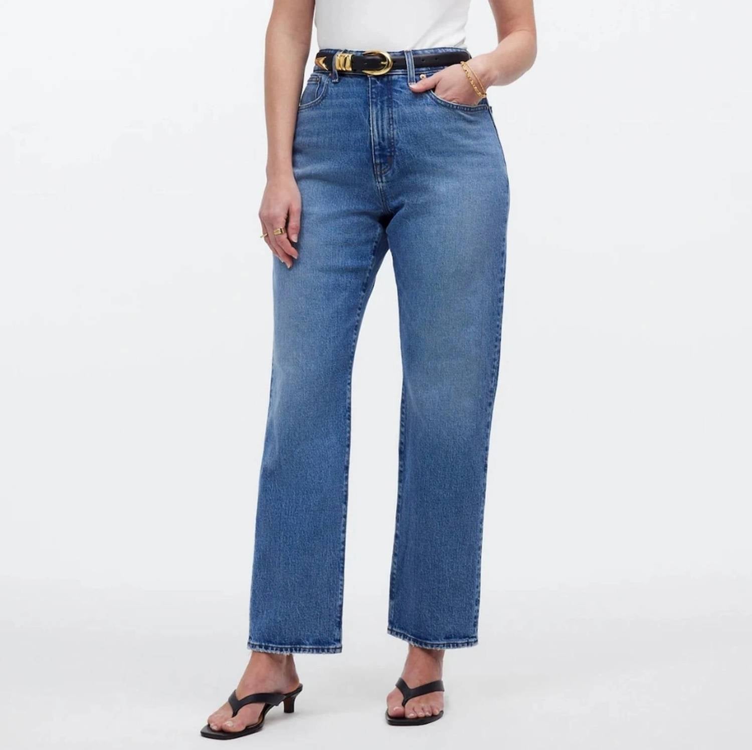Madewell - Curvy '90s Straight Crop Jean