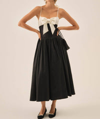 For Love & Lemons - Women's Emalie Taffeta Midi Dress