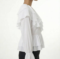 Area Stars Women's Trista Blouse in white - women's blouse - alternate view