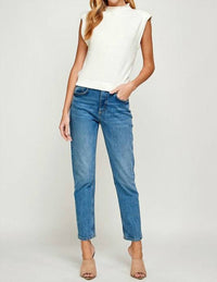 Ellison - Power Shoulder Top