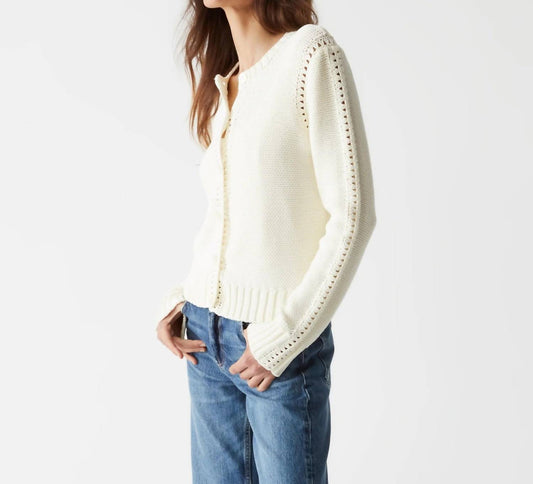 Michael Stars - Adaline Crochet Cardigan Sweater