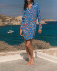 Catherine Gee - Daria Silk Shirt Dress
