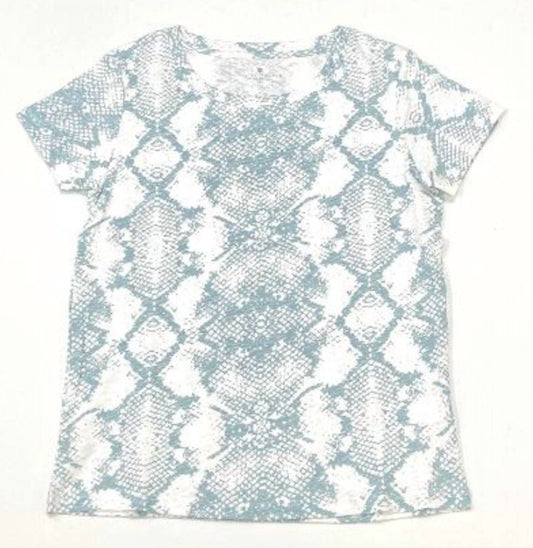 Elliott Lauren - Pigment Dye Snake Print Tee