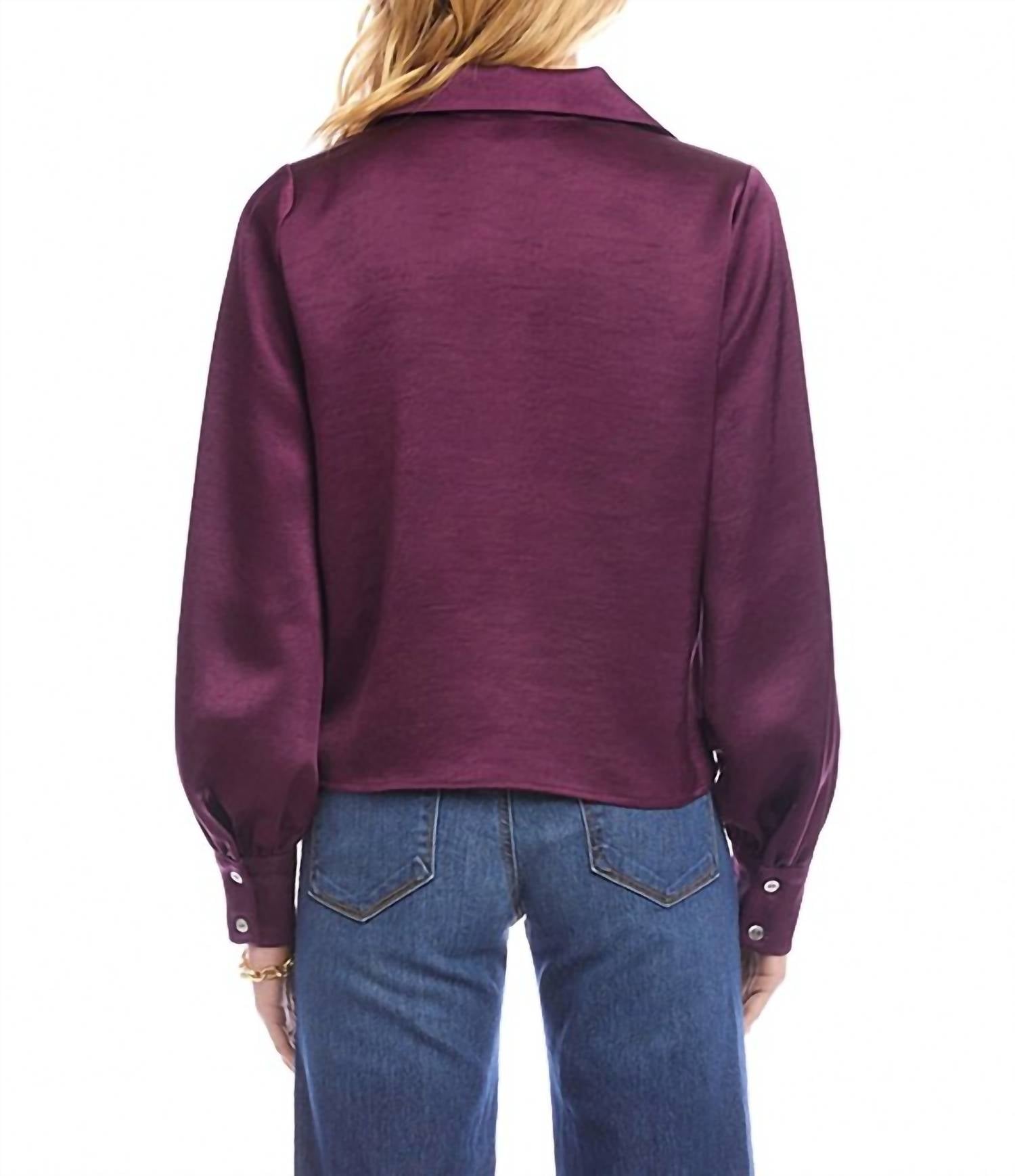 Karen Kane - Tie Front Top