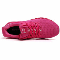 Tsiodfo - Women's Lace Up Sport Running Walking Athletic Shoes