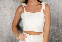 If So - Eyelet Tank Top