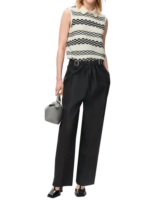 Loewe - Belted Wide Leg Trouser