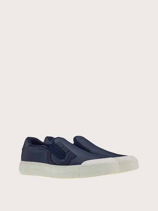 Salvatore Ferragamo - Men's Gancini Slip-on Sneaker