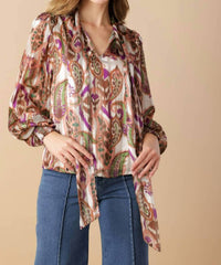 Flying Tomato - Contemporary Blouse