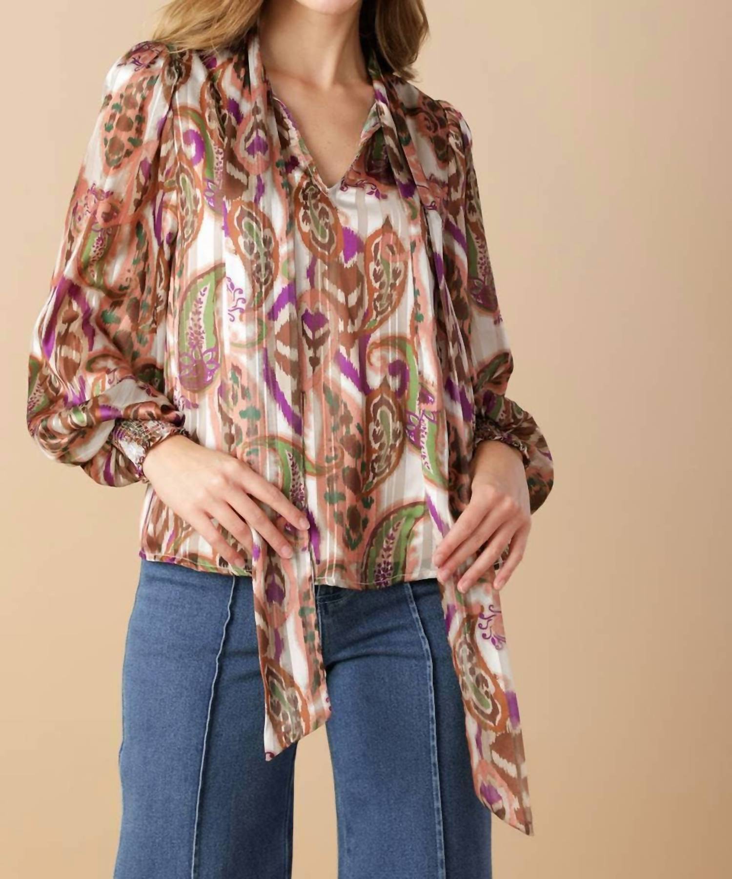 Flying Tomato - Contemporary Blouse
