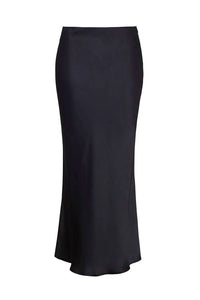 The Burgess Collection - Hadley Satin Midi Skirt
