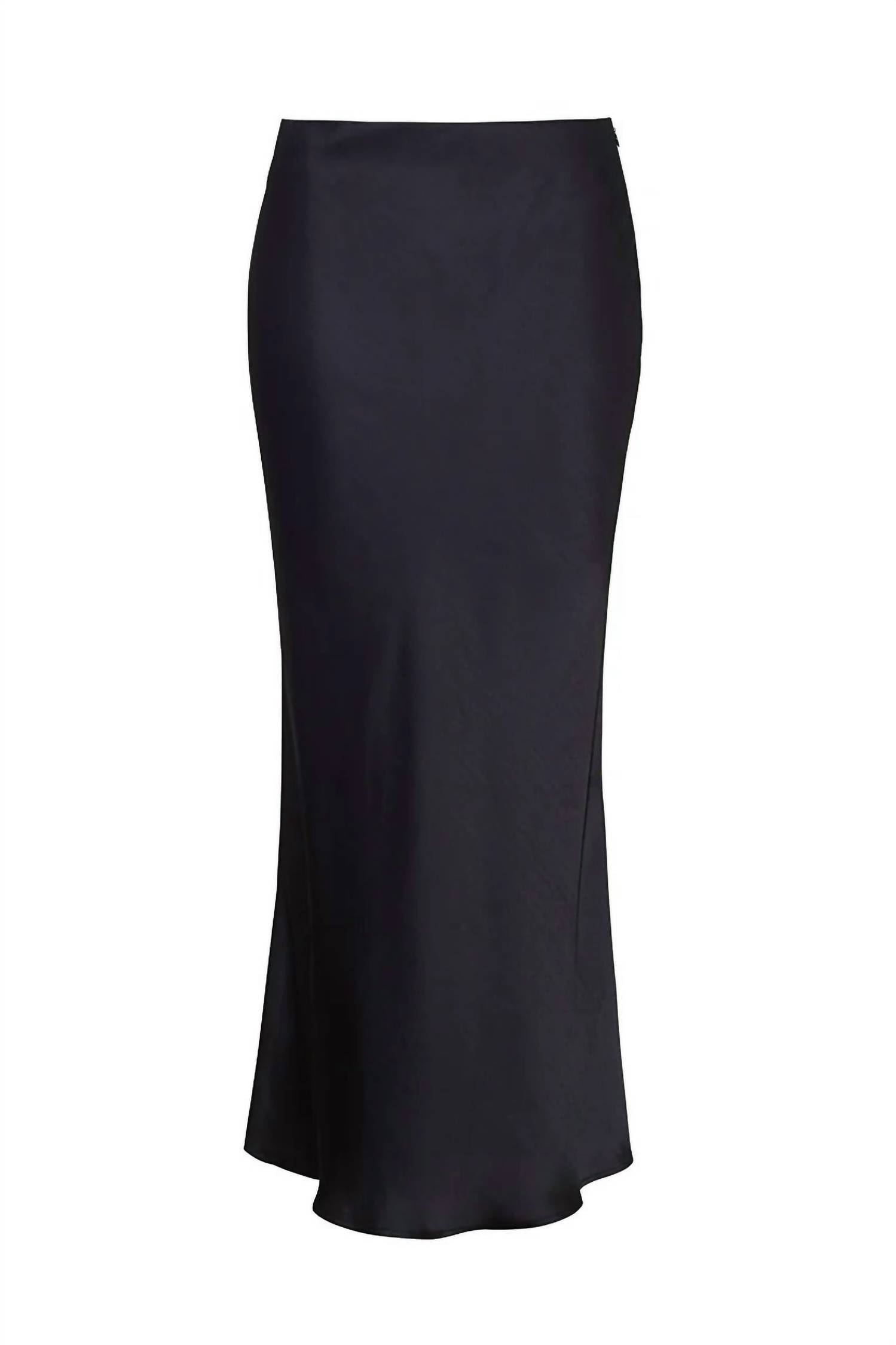 The Burgess Collection - Hadley Satin Midi Skirt