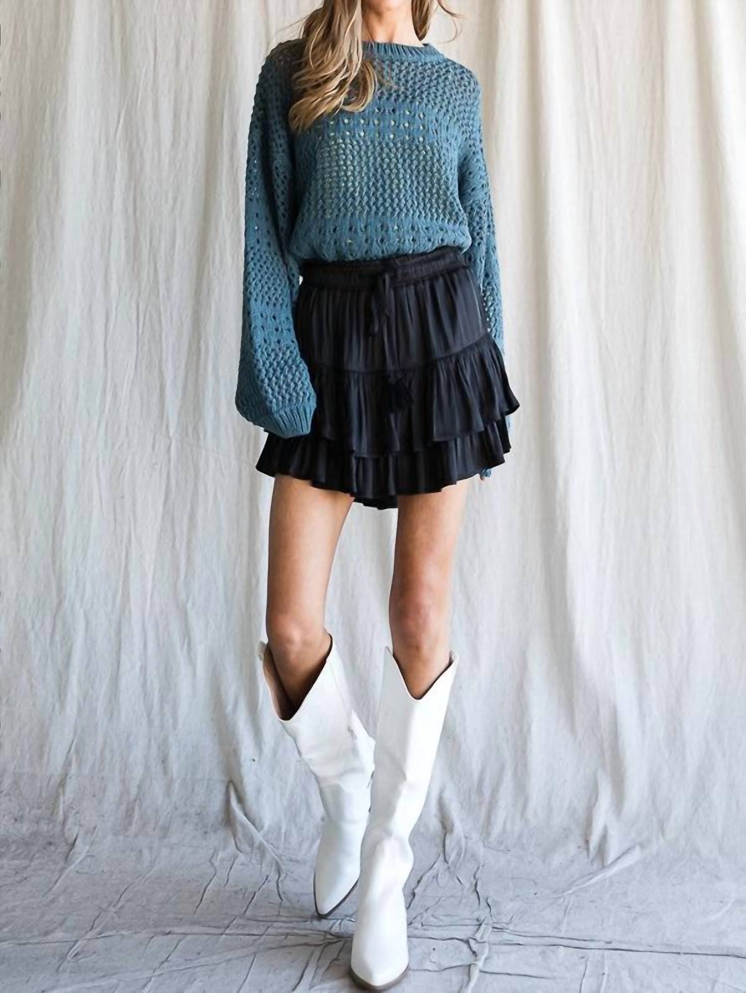 Jade By Jane - Have High Hopes Tiered Skort