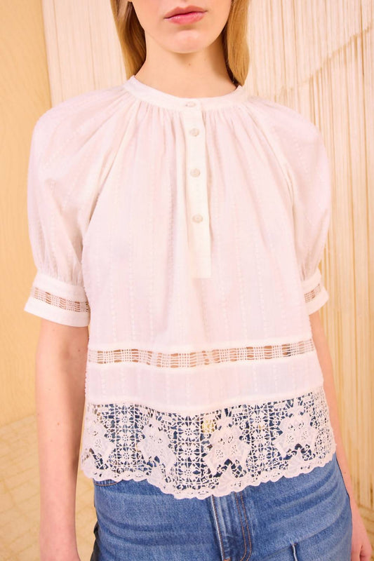 Ulla Johnson - Women's Faye Puff Sleeve Top