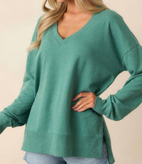 Z Supply - Modern V-neck Weekender Sweatshirt