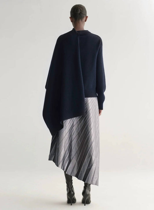 A.L.C. - Davin Draped Wool Sweater
