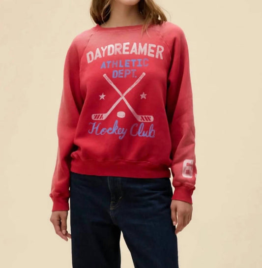 Daydreamer - Hockey Club Vintage Raglan Sweatshirt