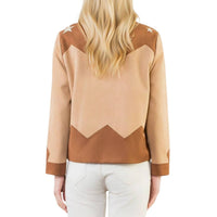 Thml - Star Embellishment Suede Jacket