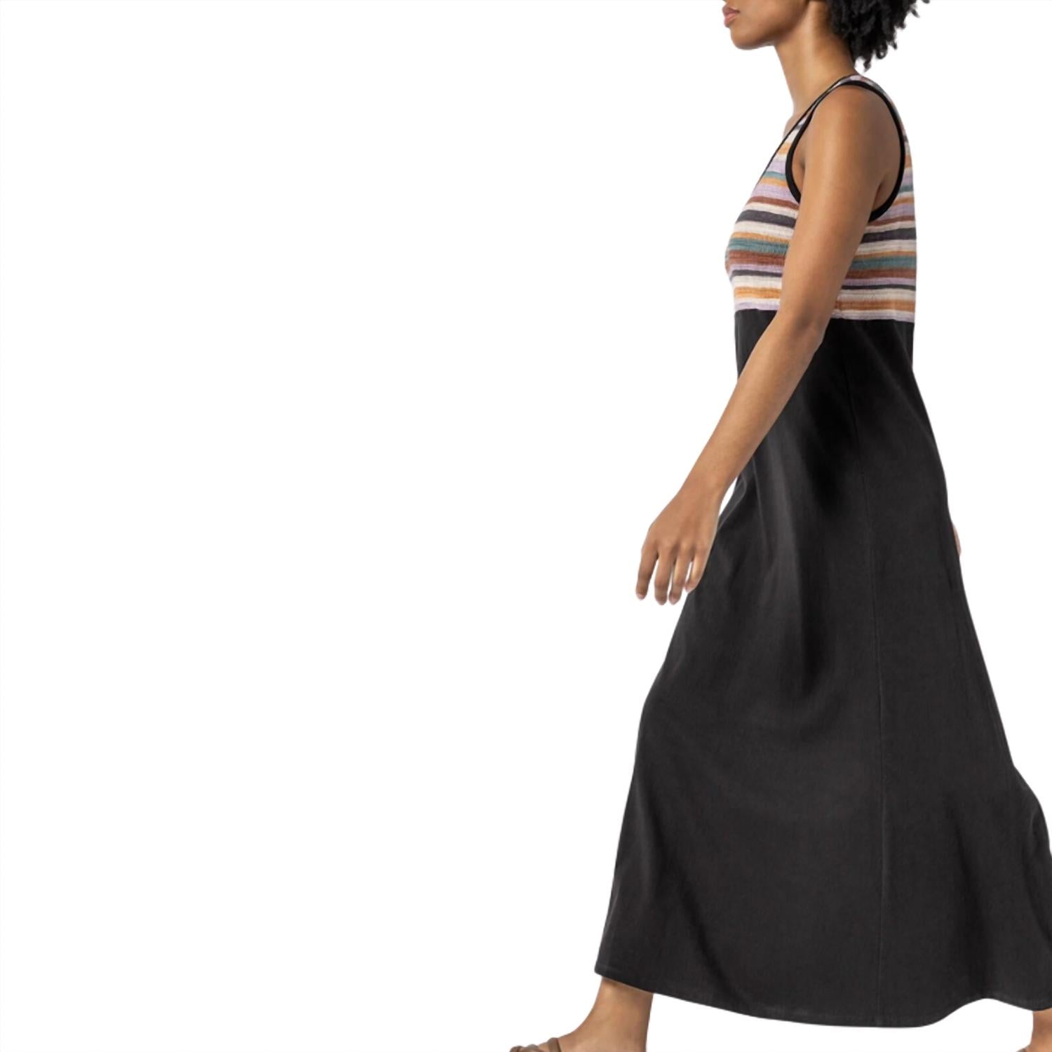 Lilla P - Women's Crochet Insert Maxi Dress