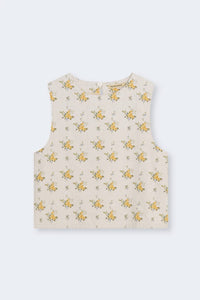 The New Society - Cotton Denim Top