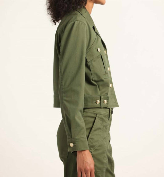 Derek Lam 10 Crosby - Celinora Cotton Drill Cropped Jacket