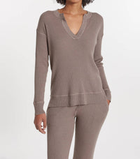 Leimere - Cabo Split Neck Top