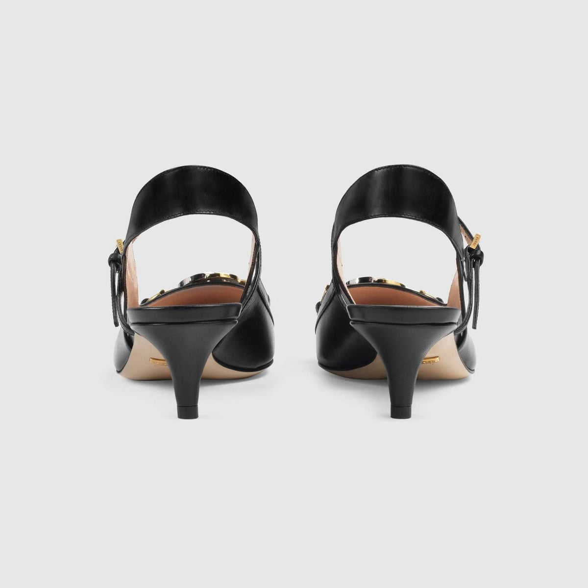 Gucci - Women's Decollete Leather Slingback Pump