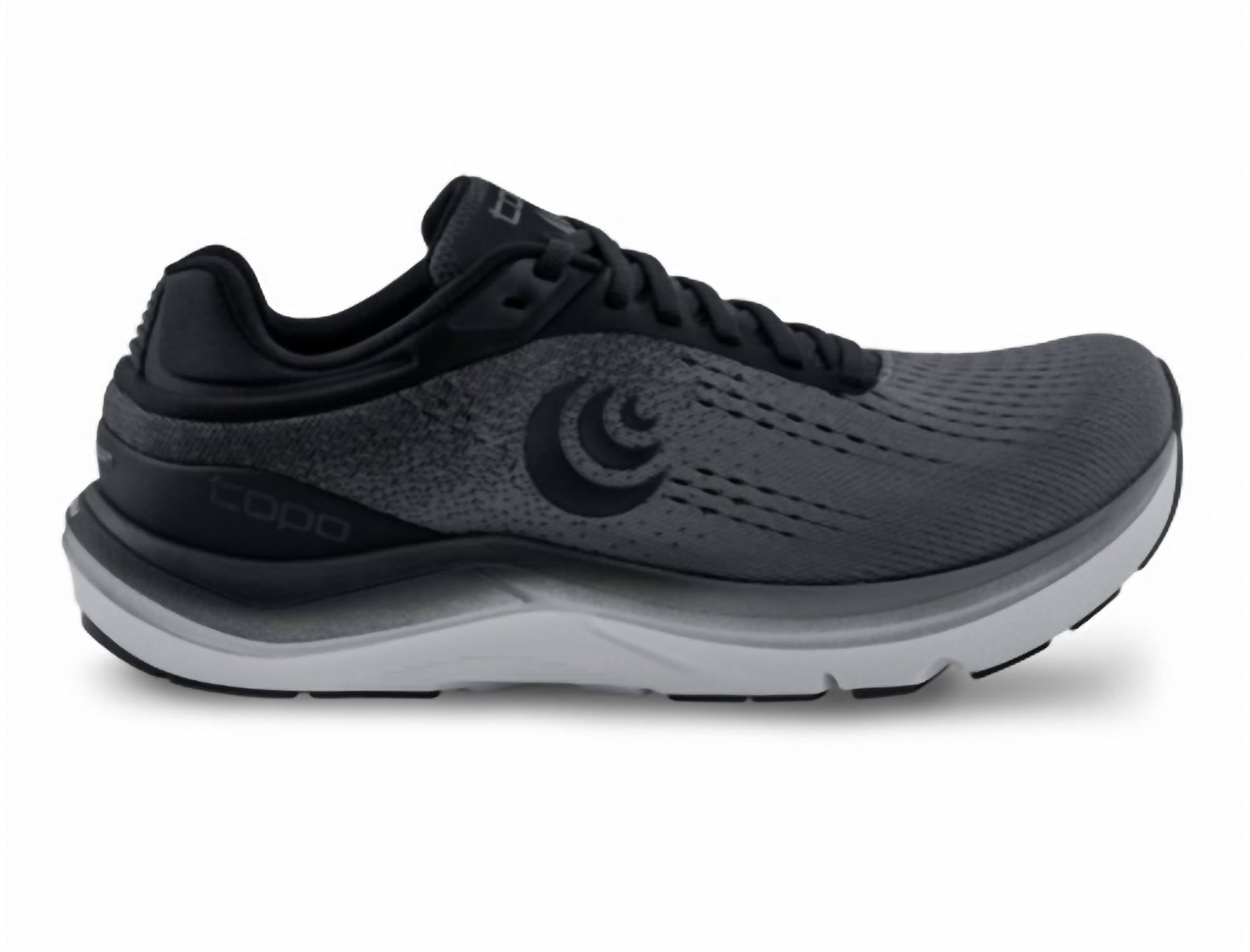 Topo Athletic Men's Magnifly Five Athletic Shoe in charcoal black - men's shoe - alternate view