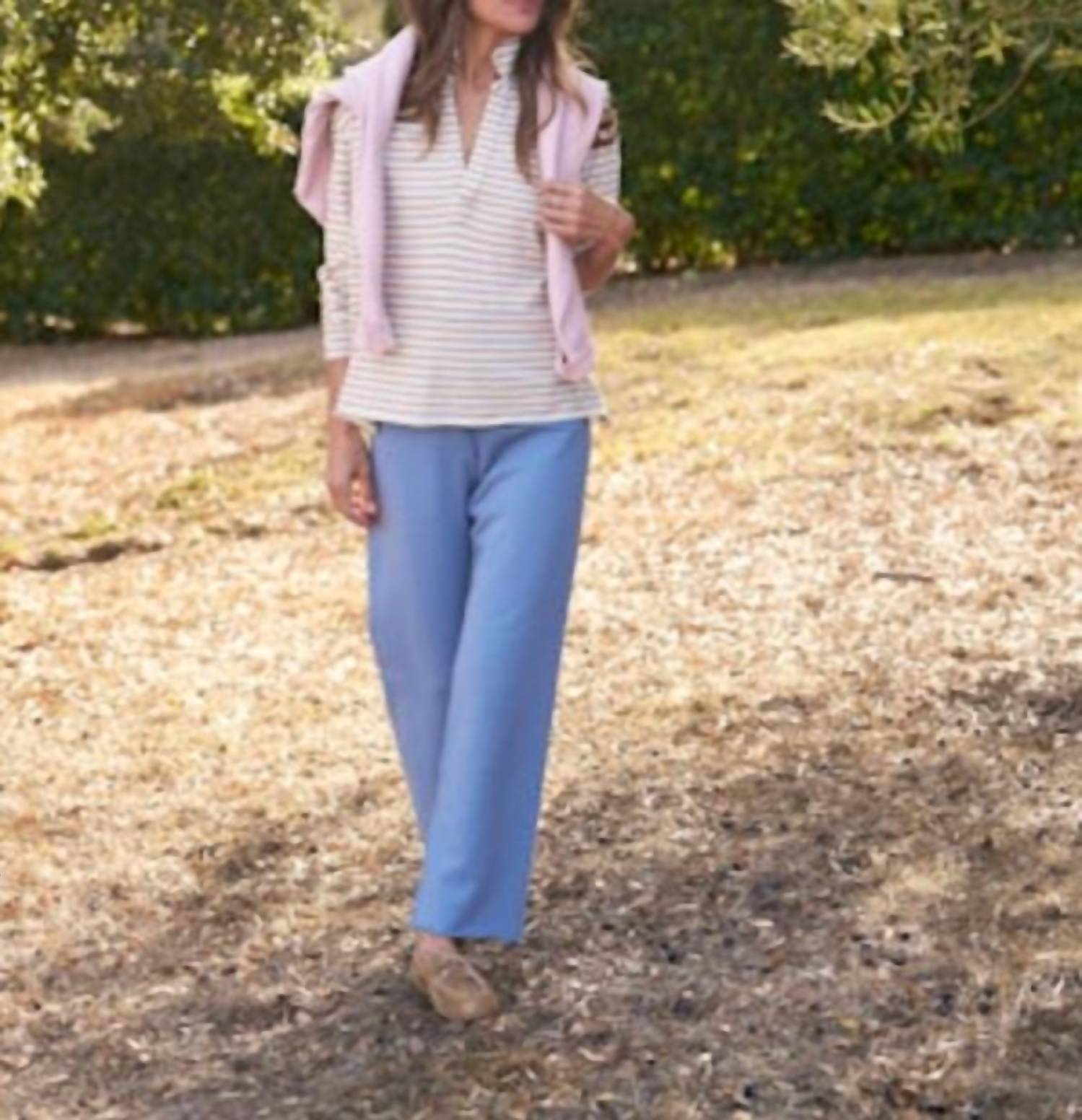 Frank & Eileen Catherine Full-length Favorite Sweatpants in slate 1 - women's pants - view 5