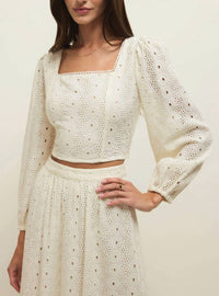 Z Supply - Bria Eyelet Top