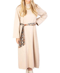 Entro - Mock Neck Long Sleeve Midi Dress