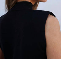 Skies Are Blue - Just What You Need Mock Neck Top