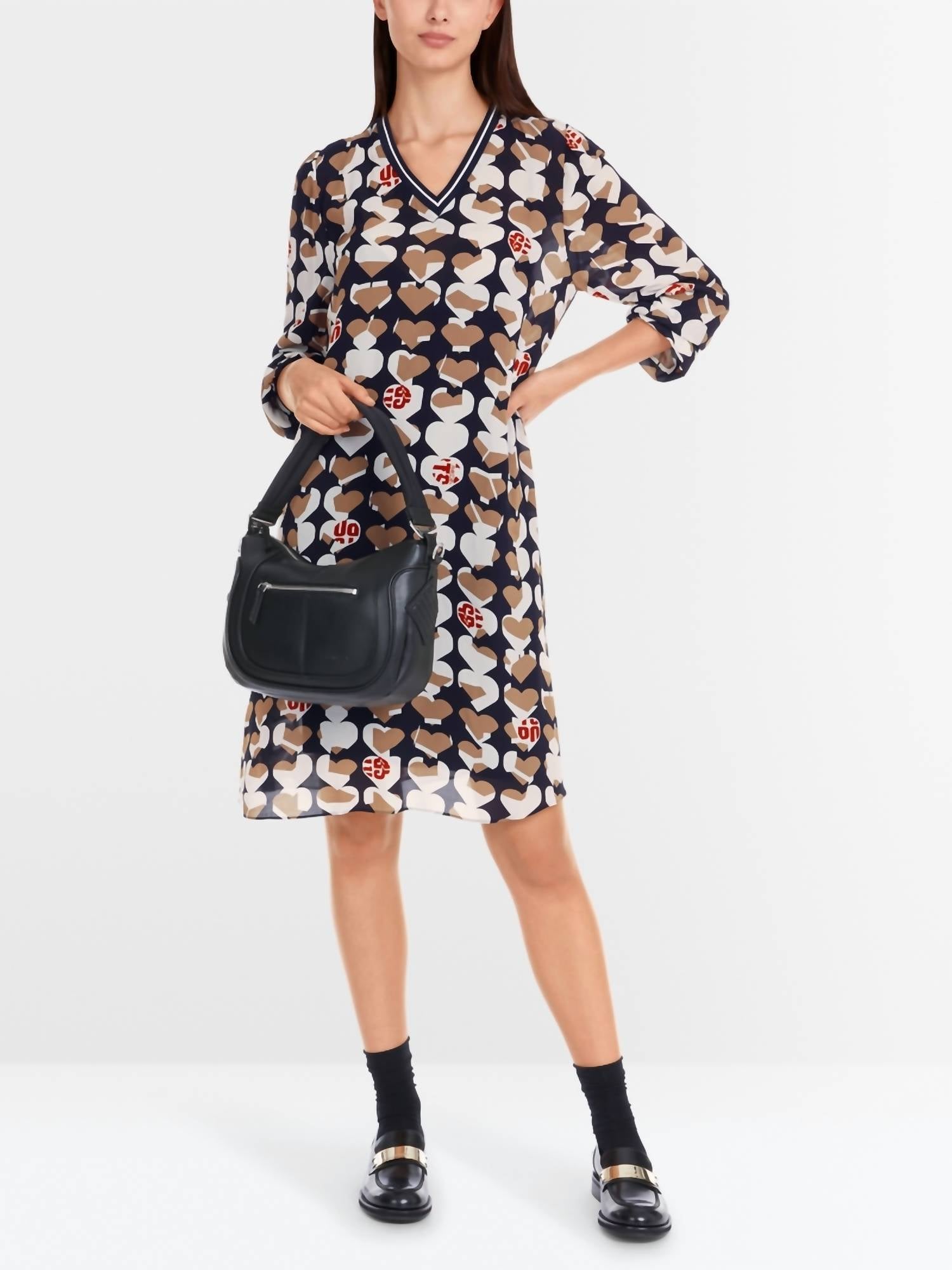 Marc Cain - Dress with Heartbreaker Motif