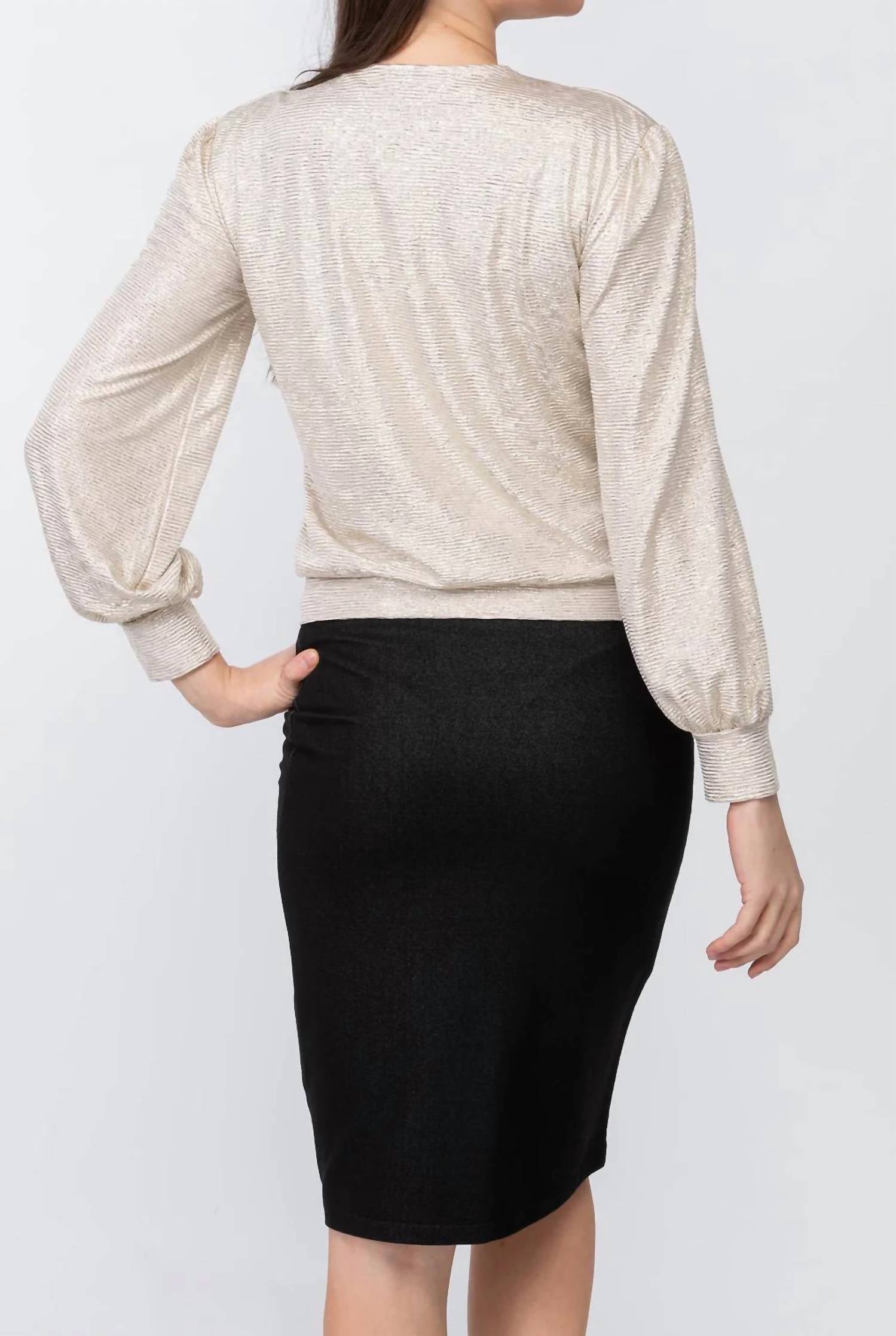 Kmw - Puff Sleeve Top
