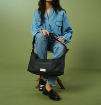 Rivedroite Paris - Women's Charlot Waxed Canvas Crossbody Bag