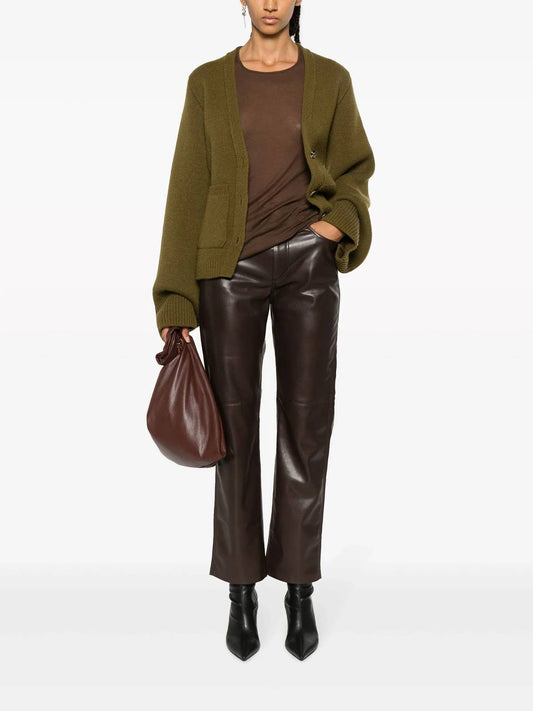 Nanushka - Vinni Straight-leg 5-pocket Pants