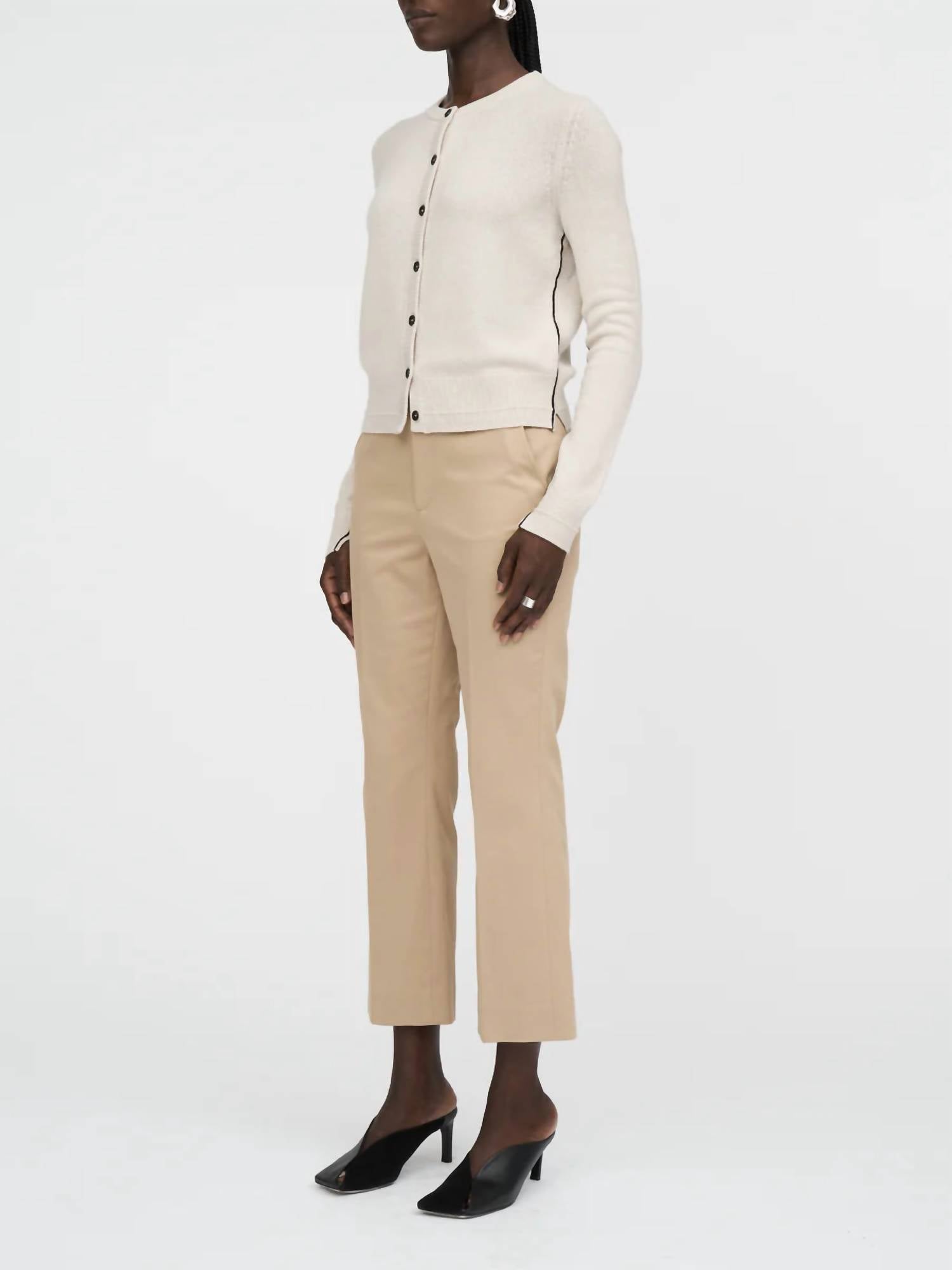 Maria Mcmanus - High Waisted Crop Trouser