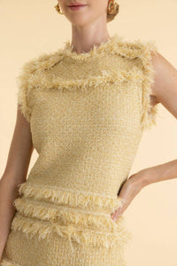 Ulla Johnson - Kassi Knit Tweed Sleeveless Top
