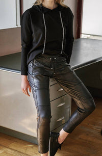 Raffaello Rossi - Women's Candy Vegan Leather Pants