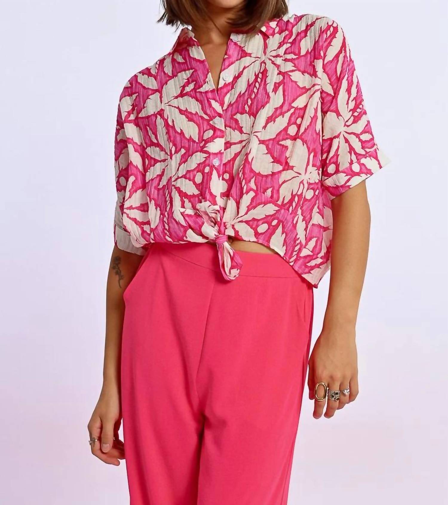 Molly Bracken - Sunsets Front Tie Top