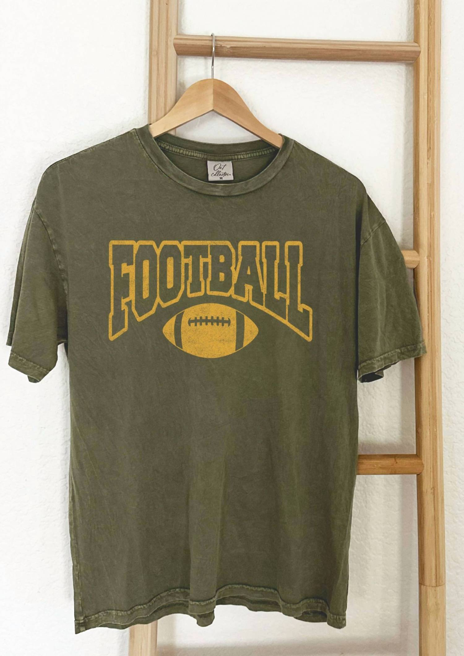 Oat Collective - Women's Olivia Football Mineral-washed Tee