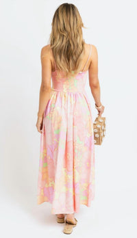 Karlie - Penelope Pastel Smock Tank Maxi Dress