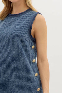 Entro - Twill & Trim Dress