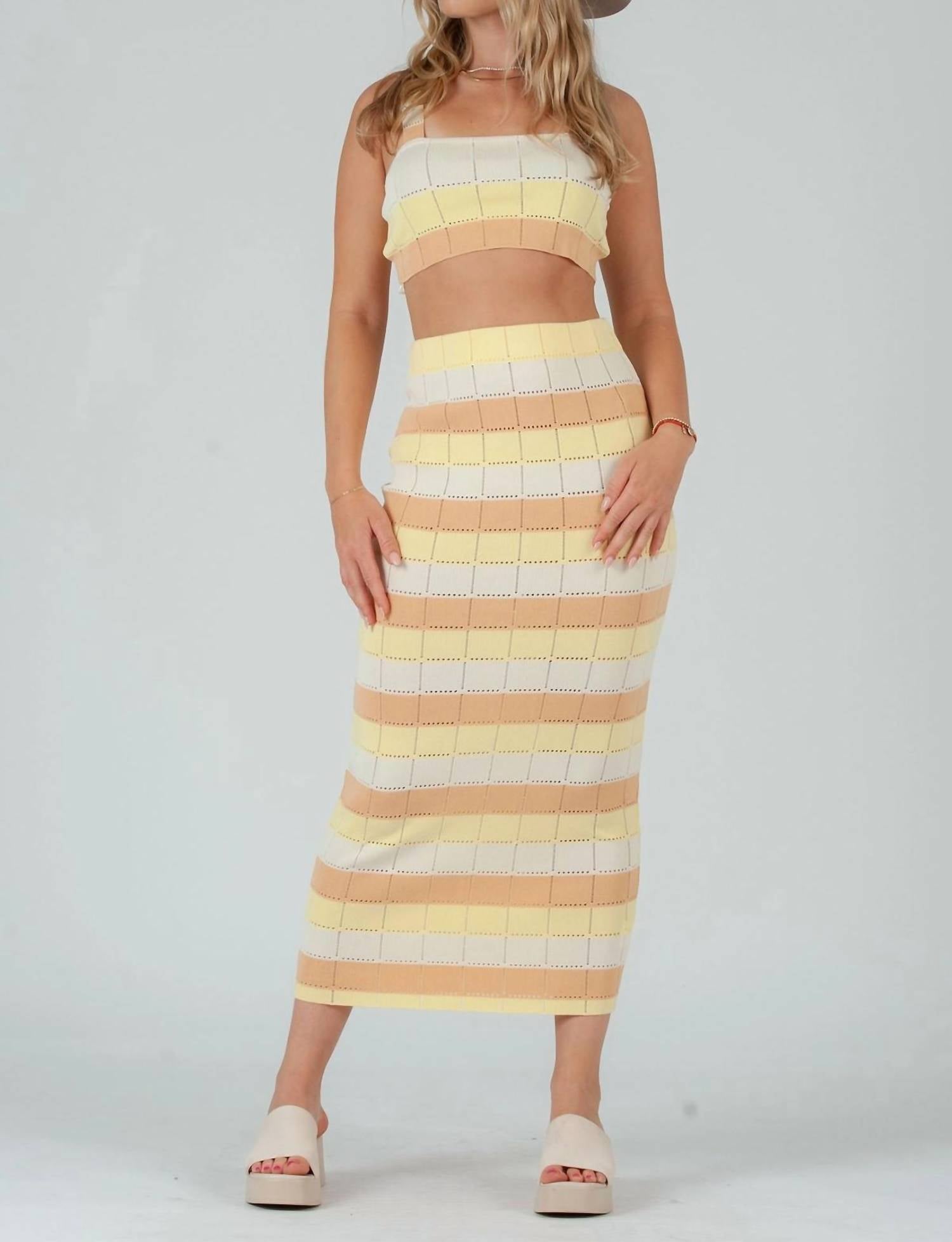Lucca - Andi Knit Maxi Skirt